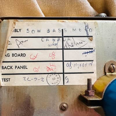 1972 Marshall 50W Bass Head (Super Rare) – Vintage UK Tube Amp 🔥 image 16