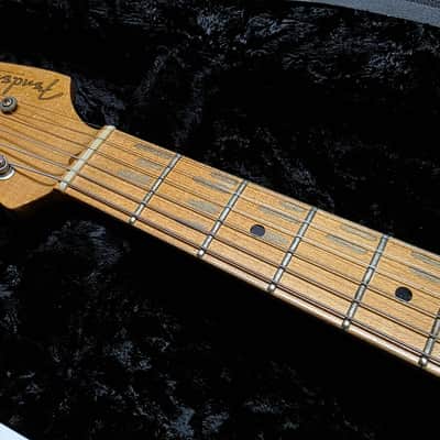 Fender 1956 Stratocaster Relic CUSTOM SHOP LIMITED EDITION FSR Sonic Blue over Sunburst! 2005 Time Capsule Case Queen American Vintage 50s 1950's Reissue USA Strat Guitar image 13