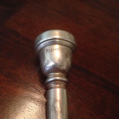 Elkhart 1920s Silver Elkhart Indiana Trumpet 1920s Silver/Satin Silver image 5