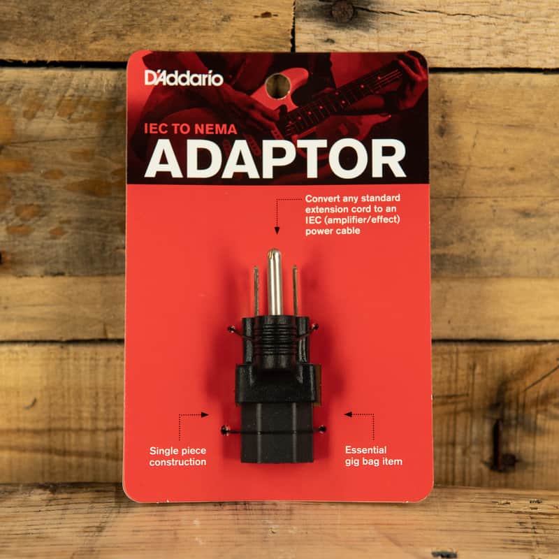 D'Addario PW-IECBA-01 IEC-NEMA Plug Adapter image 1