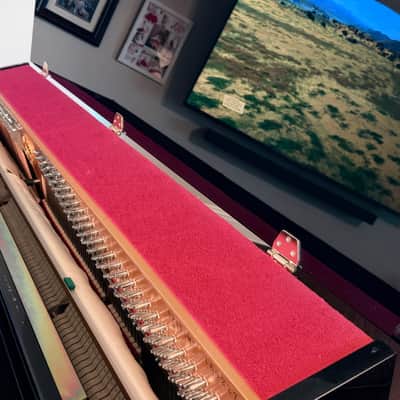Pearl River UP115M5 Upright Piano 2014 - Ebony image 14