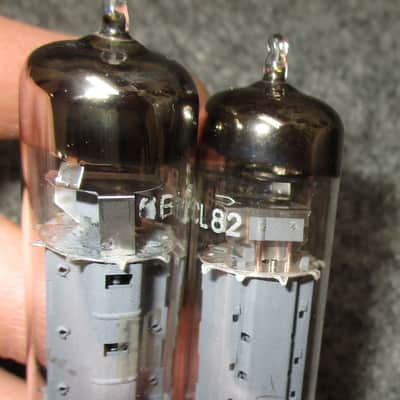 3 6BM8 /ECL82 Telefunken RCA GE tubes 1960s tested used image 6