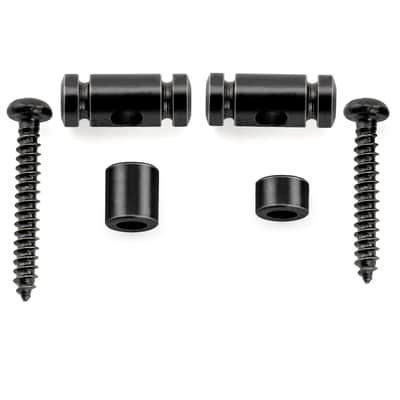 Brio Pro Steel Barrel Style String Trees / String Guides — Set of 2 - Black imagen 4