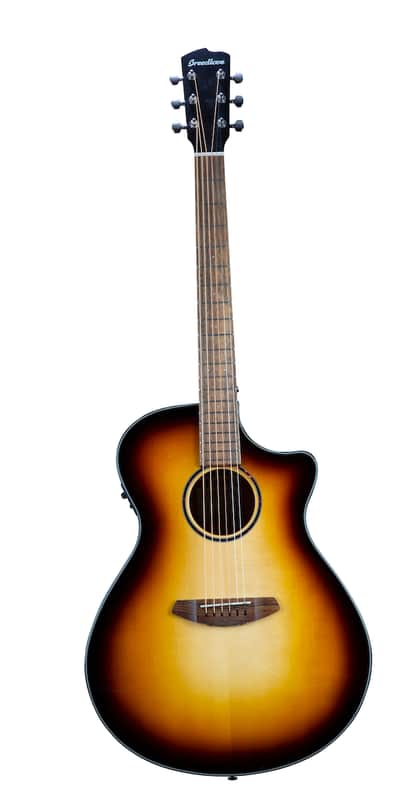Breedlove Discovery S Concerto Edgeburst CE European-African mahogany image 1