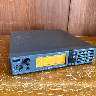 Roland SC-55 mkII mk2 Sound Canvas GS MIDI sound module New internal battery