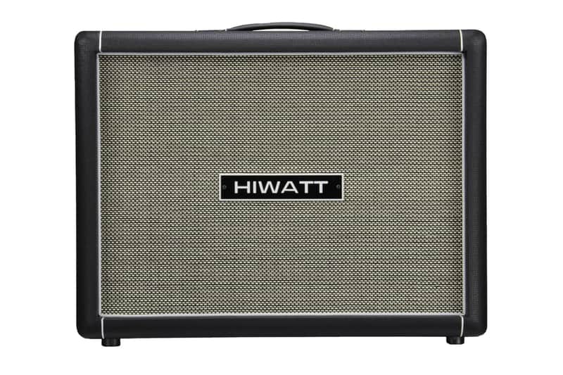 Hiwatt HG212 Guitar Amplifier Speaker Cabinet with 2x12 Inch Speakers, 8 Ohm, 200W, Black image 1