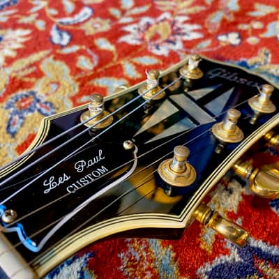 1992 Pre Historic Gibson Les Paul Custom ’54 Reissue Black Alnico Custom Shop Staple pickup image 12