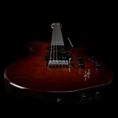 Godin 028672 xtSA  - Synth Access - 3 Voice  Light Burst Flame - Electric Guitar Made In Canada image 7