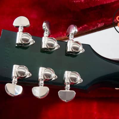 2017 Gibson ES-335 Figured Aquamarine OHSC image 8