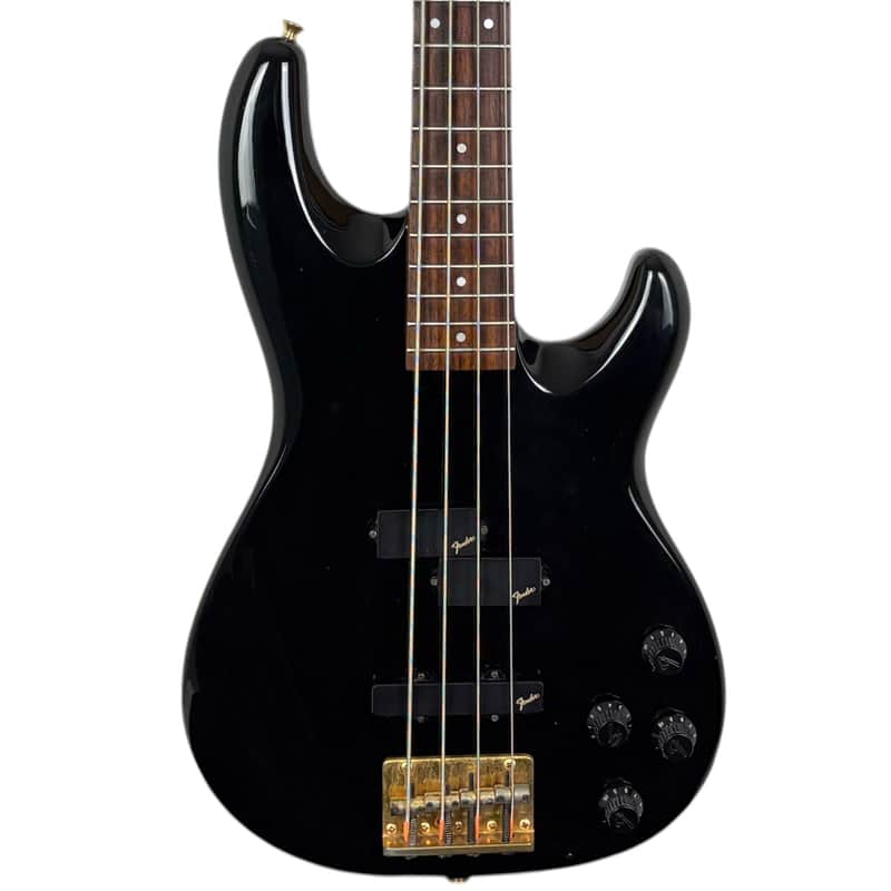 Fender Japan PJM-65 Jazz Bass Special 1991-1992 - Black image 1