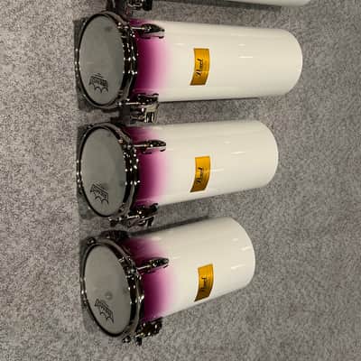 Pearl Masterworks - Mike Portnoy Mike Mangini Custom Piano White Purple Fade Lacquer image 9