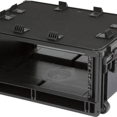 SKB 1SKB-ISF42U iSeries 42U 16.75" Deep Studio Flyer TSA Molded Rolling Audio Rack Case image 3