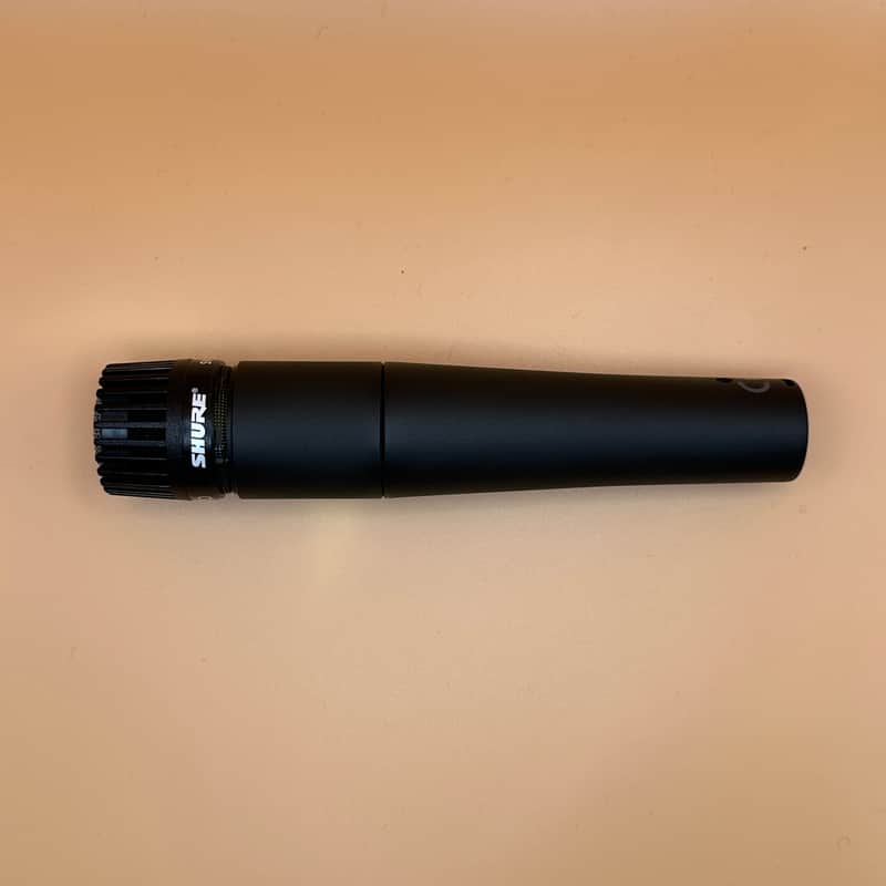 Shure SM57 Cardioid Dynamic Microphone 1984 - Present - Black image 1