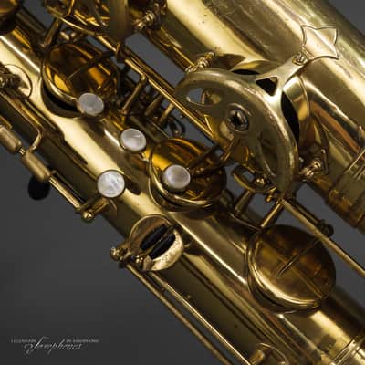 SELMER Paris Mark VI Baritone Saxophone 1968, low A, #158172 image 13