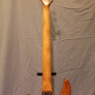 Vintage Peavey Fury Bass Guitar - Natural Ash Body/Rosewood Fretboard with Case image 6