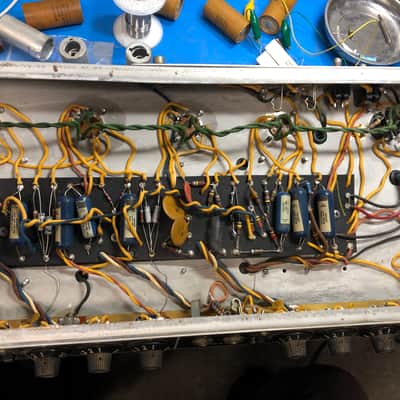 Vintage 1967 FENDER Band-Master AB763 Tube Amp Head~Black Panel/Faced & Clean~SEE VIDEO! *SALE* image 21