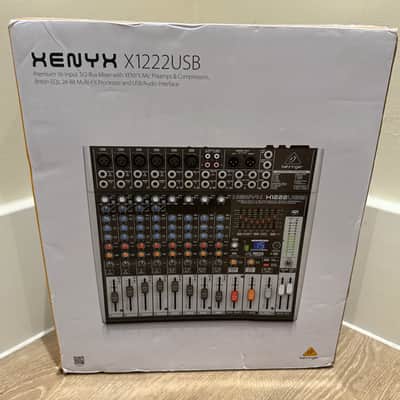 Behringer XENYX X1222USB audio mixing console image 1