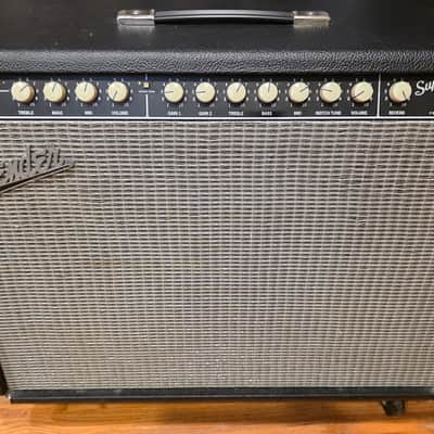 Fender Super-Sonic Twin 2-Channel 100-Watt 2x12" Guitar Combo 2011 - 2014 - Black image 2