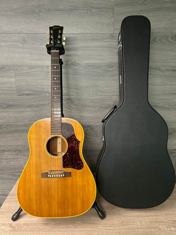 Gibson J-50 Natural 1956 Acoustic Guitar w/ Hard Case #2446