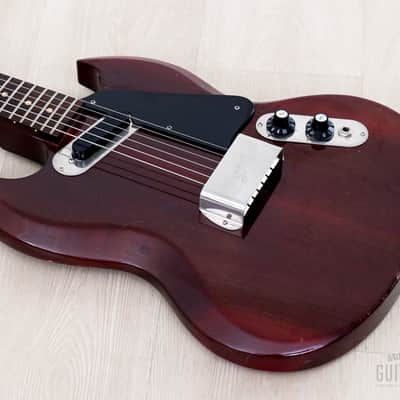 1972 Gibson SG-100 Cherry Vintage Guitar 100% Original w/ Case, Receipt & Hangtag image 10
