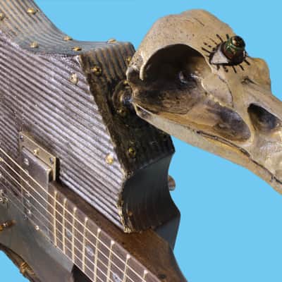 Devil & Sons Mad Axe Headless 2017 Hand Painted image 11