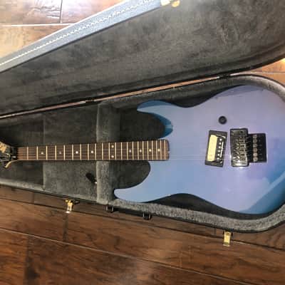 Kramer Vintage Baretta II 2 Soloist body 1987-88 Flip Flop Blue image 7
