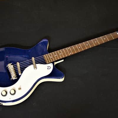 Danelectro Limited Edition 60th Anniversary DC59M Blue Metallic sparkle image 1