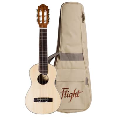 Flight GUT350 SP/SAP Guitarlele New - Spruce top & sapele body image 1