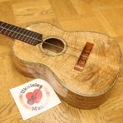Maui Music Deluxe Mango Wood Shell Inlay TenorUkulele #5088 image 16