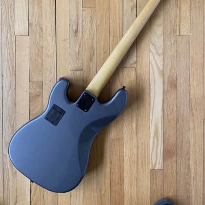 Warmoth P Body with JJ Pickups 2021 Charcoal Frost Metallic image 5