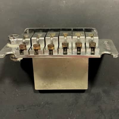 FLOYD ROSE® MADE IN GERMANY 80's CHROME "NFT" TREMOLO WITH MOUNTING HARDWARE. image 4