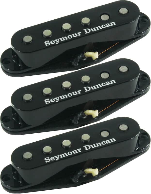 Seymour Duncan California 50's Black Strat Set SSL-1 Single Coil Fender Stratocaster Replacement image 1