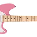 Squier Sonic® Mustang® HH, Maple Fingerboard, White Pickguard, Flash Pink-ICSF23002546