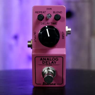 Ibanez ADMINI Mini Analog Delay 2010s - Pink image 3