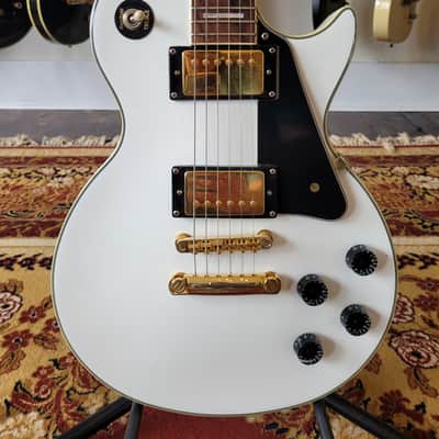 Epiphone Les Paul Custom 2010 - Alpine White - hard case included image 3