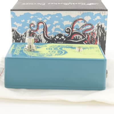 EarthQuaker Devices Tentacle Analog Octave Up V2 2025 Teal / Yellow Print image 3