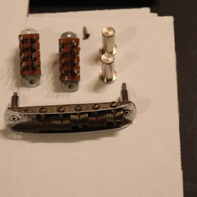 Fender Mustang original 1968 parts two switches and bridge 1968 image 4