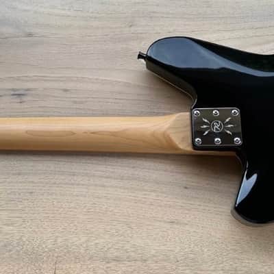 Reverend Descent RA Baritone with Roasted Maple Neck 2010s - Midnight Black image 7