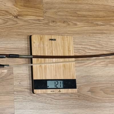 PFRETZCHNER German Double Bass Bow 1950 image 19