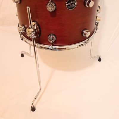 DW MODIFIED PERFORMANCE SERIES FLOOR TOM - SATIN TOBACCO - BUYER SHIPS! Bild 4