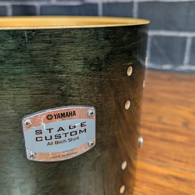 Yamaha Stage Custom All Birch 10"x8" Drum Shell – Raven Black – All‑Birch Tone – Pro‑Level Projection image 8