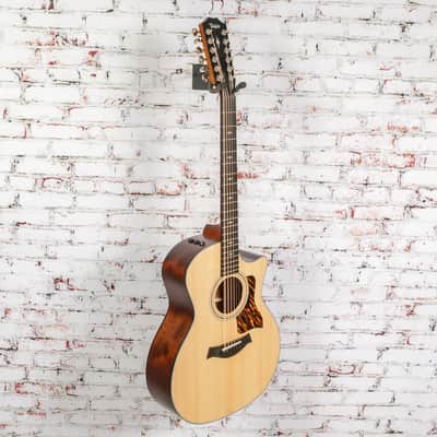 Taylor - (2025) 354ce - 12 String Acoustic-Electric Guitar -Sapele/Sitka - V-Class Bracing - Natural - w/ Hardshell Case - x5052 image 4