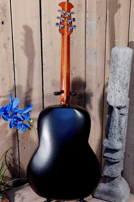 Ovation 1111-4 Balladeer 1973 USA Acoustic Guitar w / Case! | Reverb