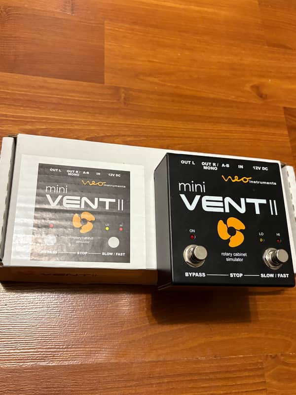Neo Instruments Mini Vent II Rotary Speaker Cab Simulator Pedal