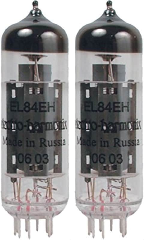 New 2x Electro Harmonix EL84 EH | Matched Pair / Two | Power Tubes | Free Ship image 1