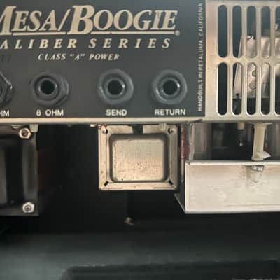Mesa Boogie 50 Caliber 50-Watt (EL84 Version) Late-80s - Black Tolex image 7