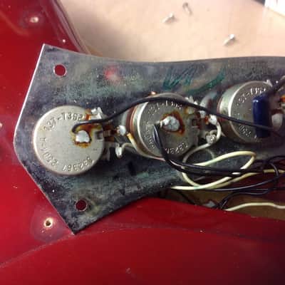 Fender Jazz Bass 1973 - Candy Apple Red image 4