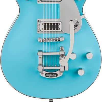 Mint Gretsch G5232T Electromatic Double Jet FT w/Bigsby Kailani Blue image 2