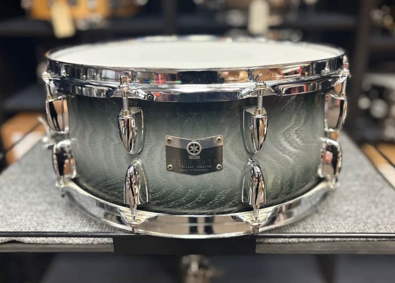 Yamaha Used Rock Tour 6x14 Textured Smoke Sunburst Snare Drum | Reverb