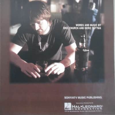 Collection of 2 Eric Church Sheet Music 2003 Bild 2